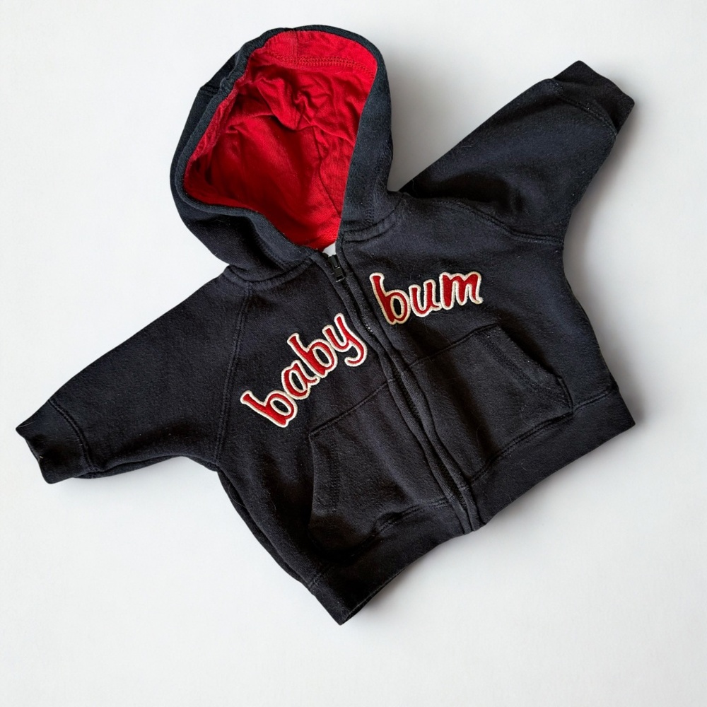 Vintage Baby BUM Equipment zip-up hoodie